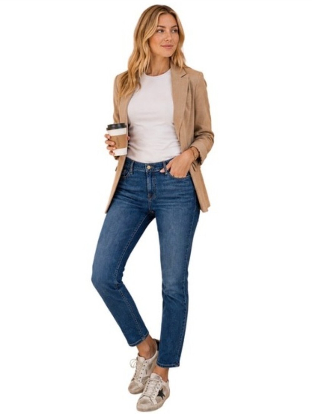 frame le garcon kinmount denim slim straight boyfriend jeans size 25
